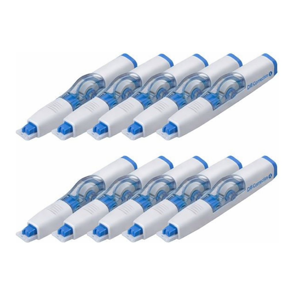 OFFICENEX [묶음]플러스 수정테이프 WH-605(5mmx6M)*10