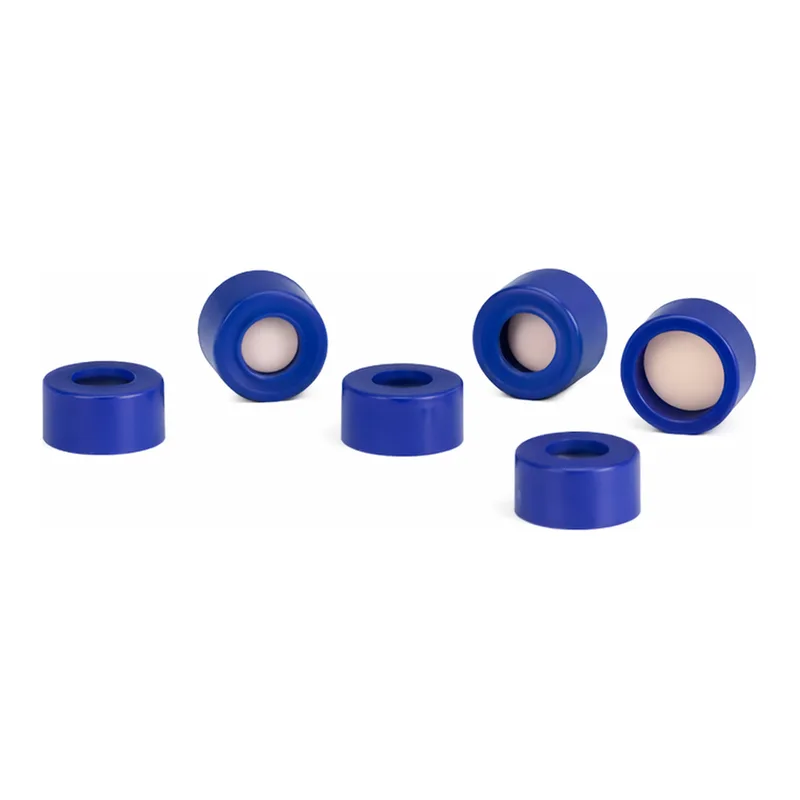 Merck PK100 SCREW CAP BL 9MM BOND PTFE/RUBB&