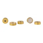 Merck Crimp seals (magnetic) with PTFE/silicone septa, pkg/100