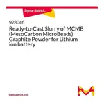 Merck Ready-to-Cast Slurry of MCMB (MesoCarbon MicroBeads) Graphite Powder for Lithium ion battery