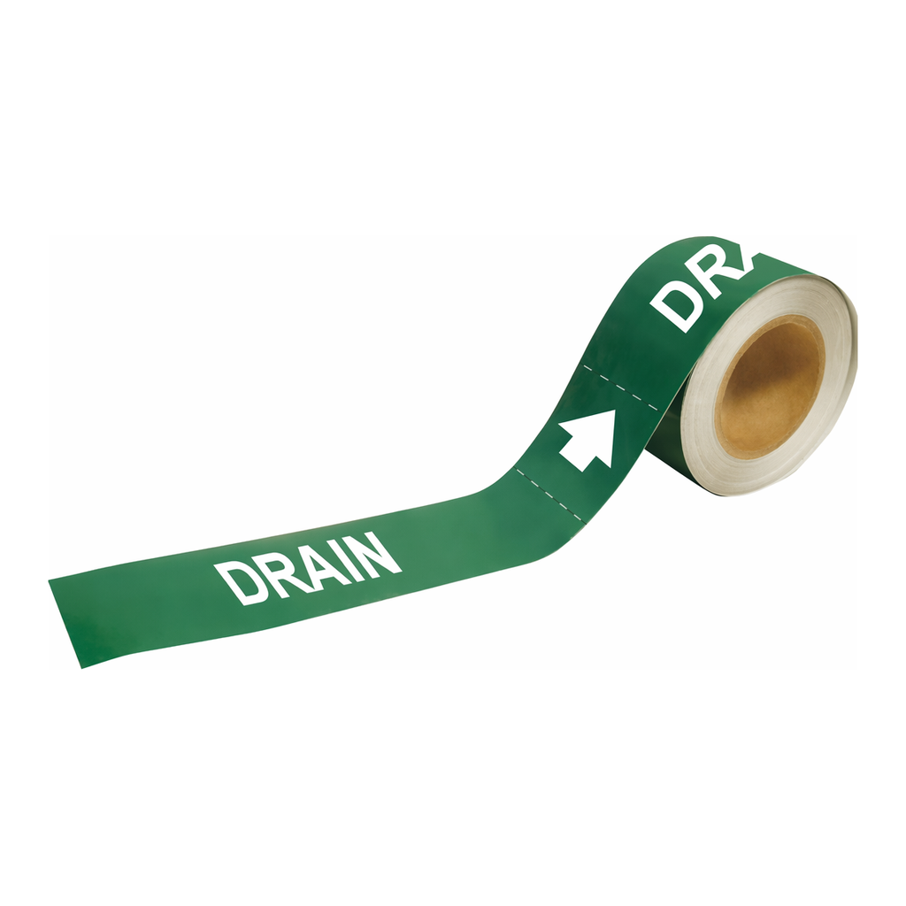 Brady DRAIN Pipe Markers-To-Go