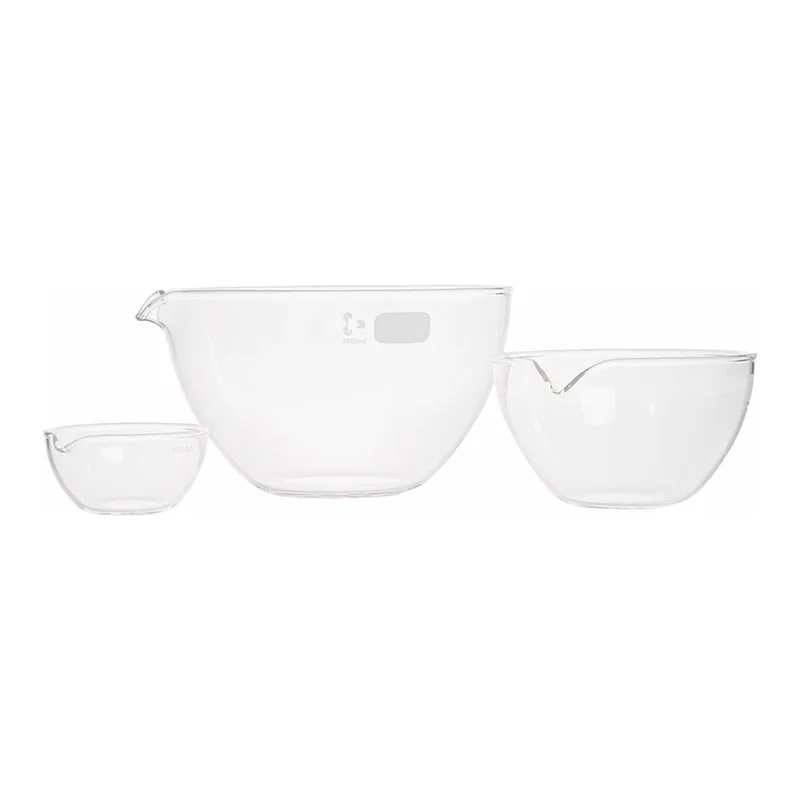 AS ONE Evaporating Dish(Flat Bottom Duran), 증발 접시(평저·Duran)