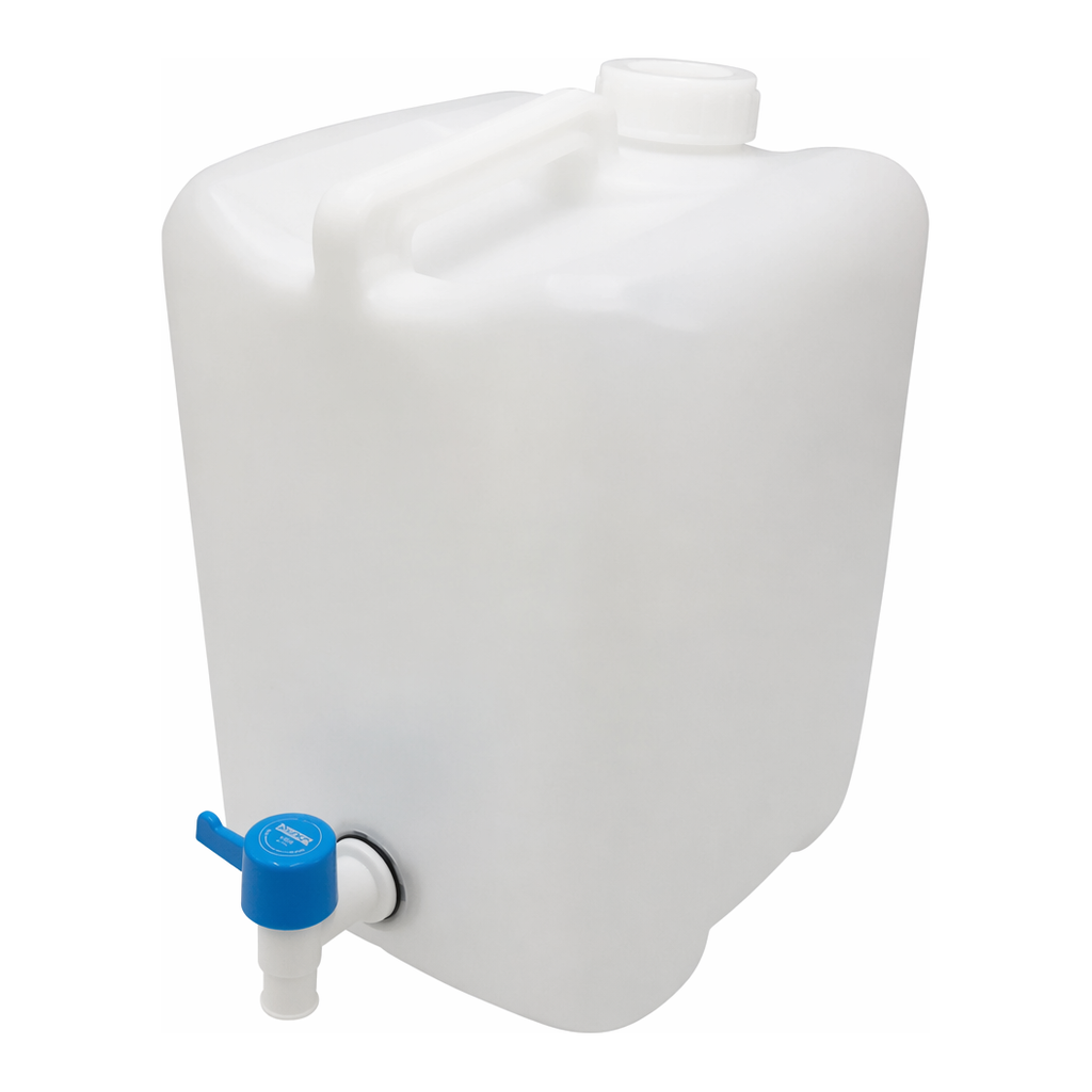 AS ONE Carboy with Lever Cock (Conformal, 1 Port), 레버콕 하구병(정각관, 1구)