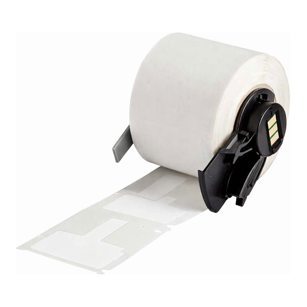 Brady T-Flag Glossy Polypropylene Wire and Cable Labels for M6 M7 Printers