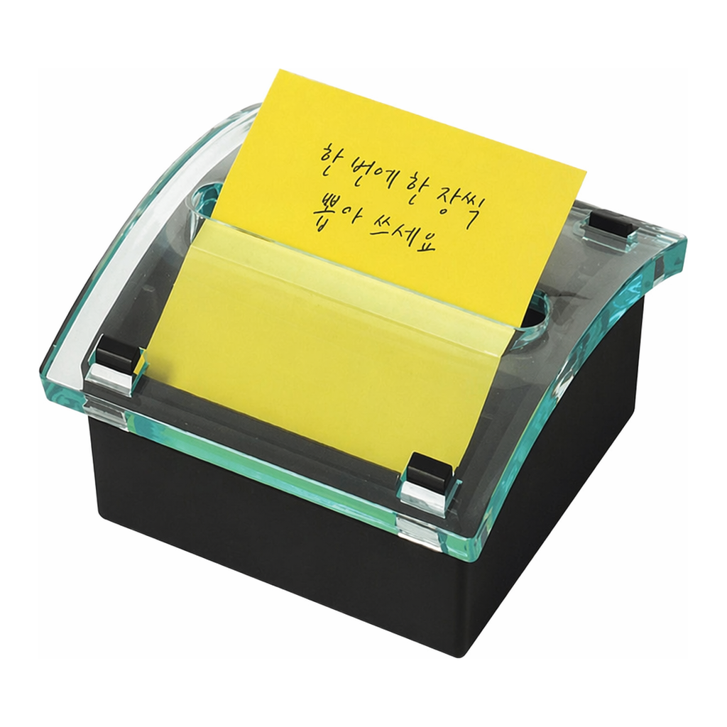 OFFICENEX 3M 포스트잇 크리스탈 팝업팩 디스펜서 DS-330