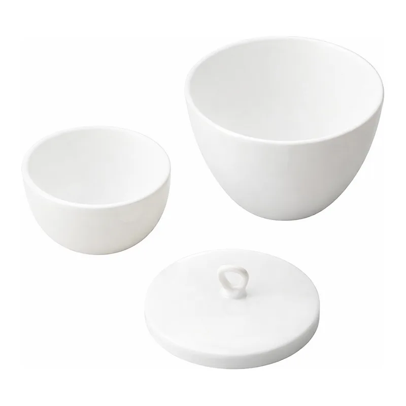 AS ONE Porcelain Crucible, 자제 도가니