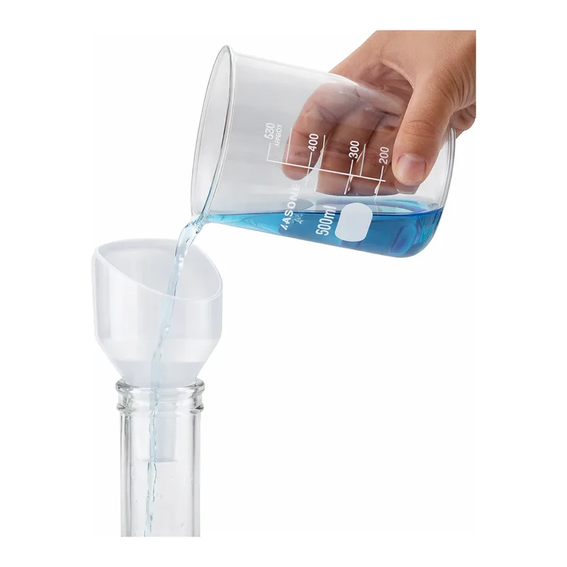 AS ONE Disposable Polypropylene Weighing Funnel, 플라스틱 칭량 깔때기