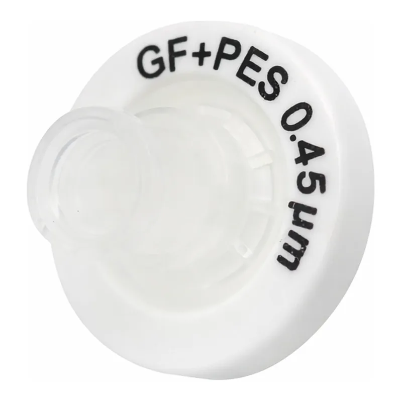 AS ONE Syringe Filter (With Pre-Filter) PES (Polyethersulfone) Φ13mm/0.45μm