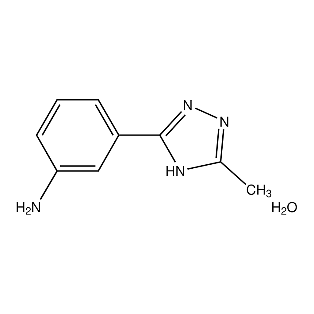 Merck [3-(5-Methyl-4H-1,2,4-triazol-3-yl)phenyl]amine hydrate