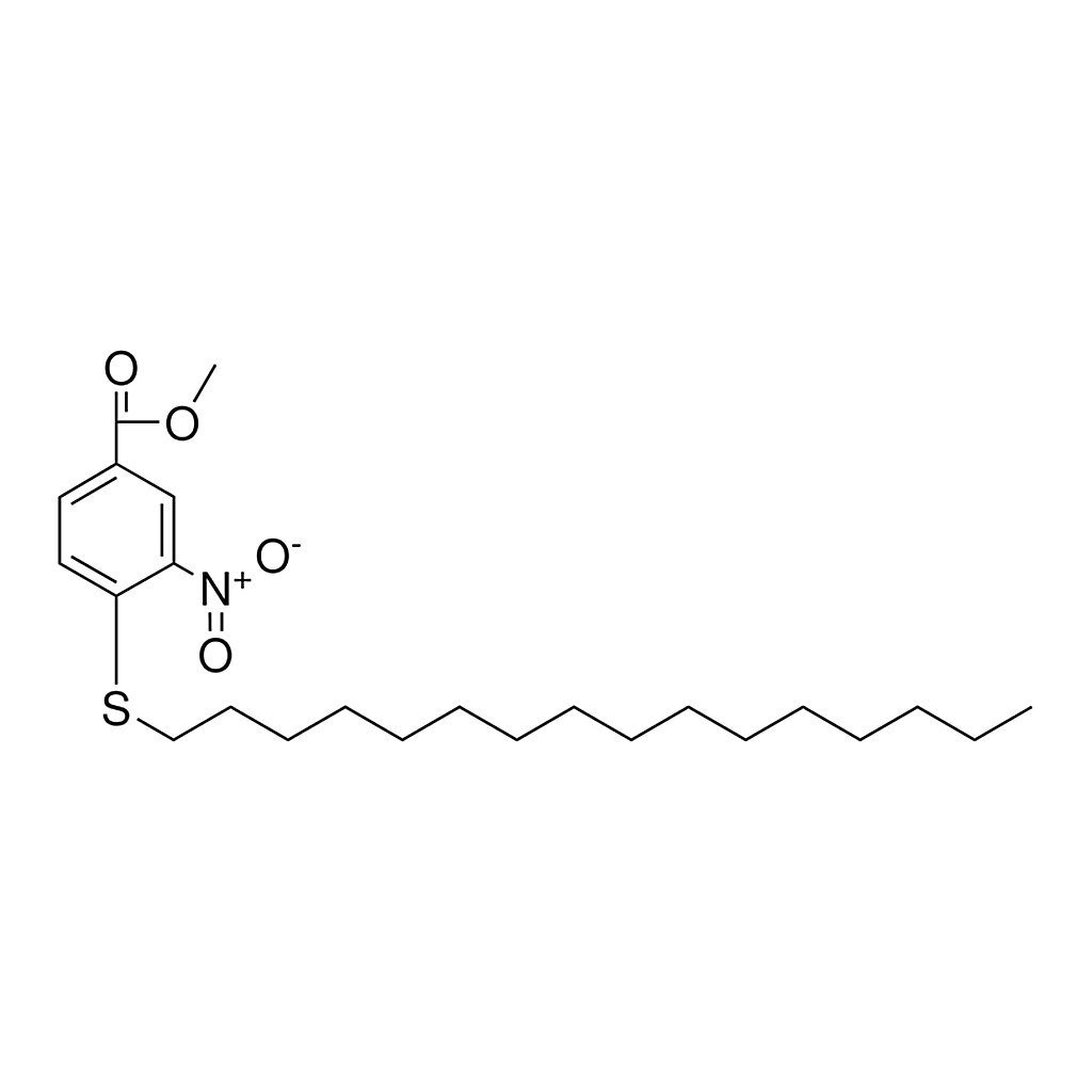 Merck METHYL 4-HEXADECYLTHIO-3-NITROB-