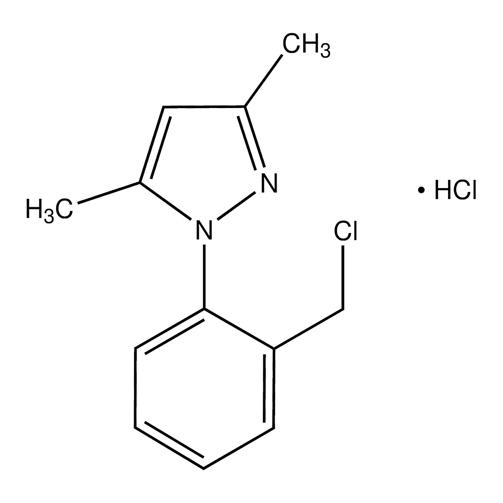 Merck 1-[2-(Chloromethyl)phenyl]-3,5-dimethyl-1H-pyrazole hydrochloride