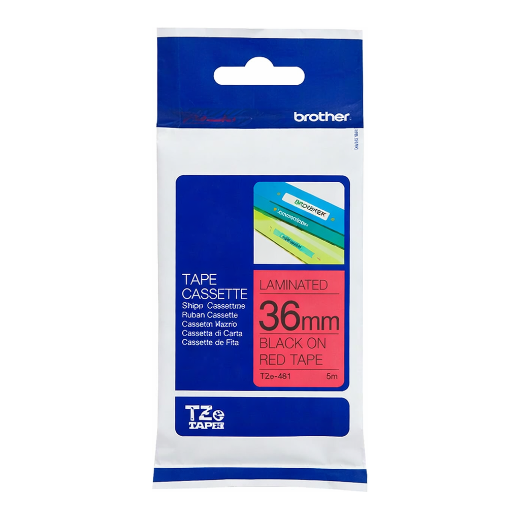OFFICENEX 브라더 테이프카트리지(TZe-461/36mm/적색/흑색문자)