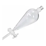 Merck Pyrex(R) Squibb separatory funnel, ST stopper, Rotaflo(R) stopcock