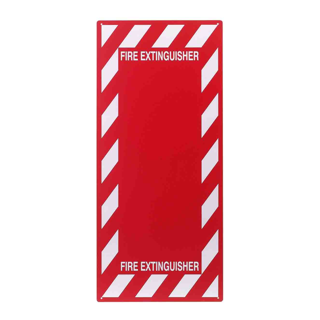 Brady FIRE EXTINGUISHER BACKPLATE