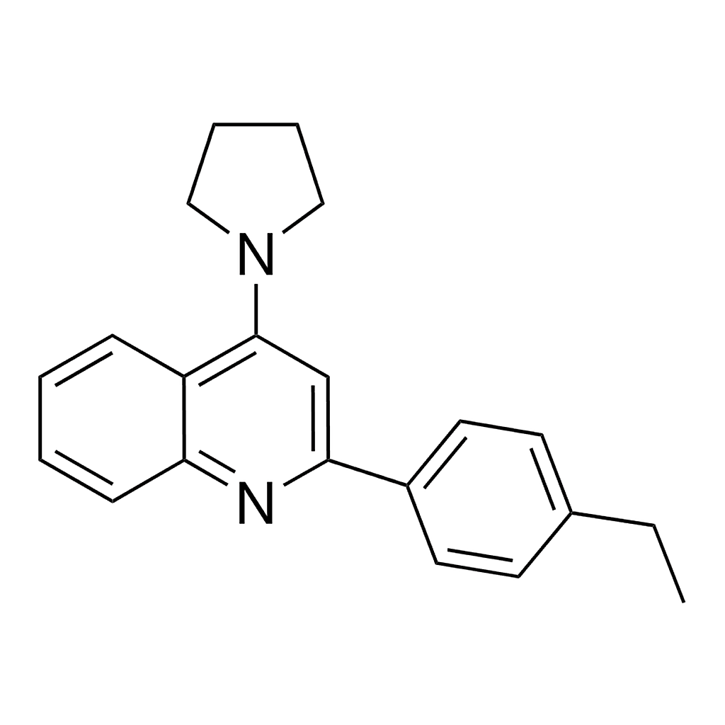 Merck 2-(4-ETHYLPHENYL)-4-(1-PYRROLID-