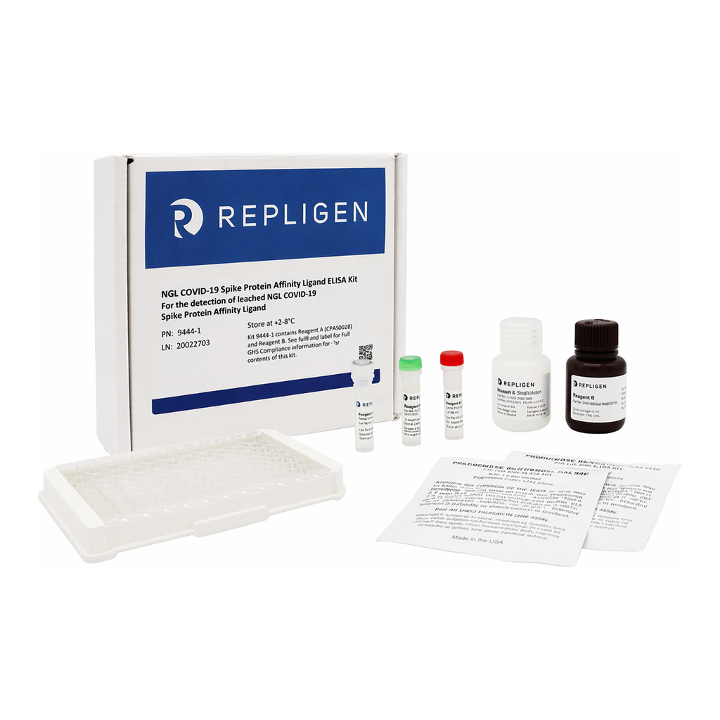 Repligen ELISA Kit for the detection of NGL COVID-19 Spike Protein Affinity Ligand