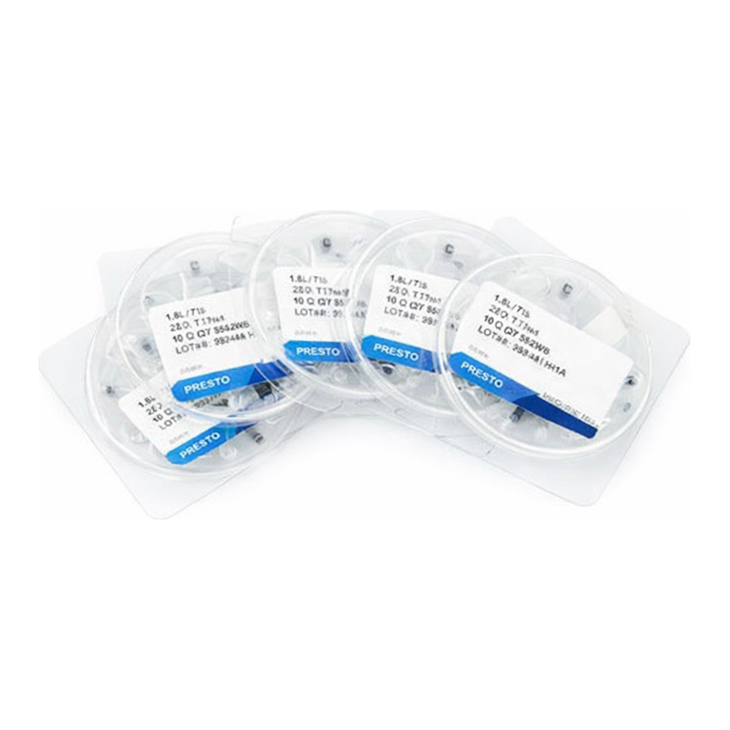 Restek Ferrule, Graphite, Compact 1/16in X 0.4mm ID Pack of 50 for HP GCs