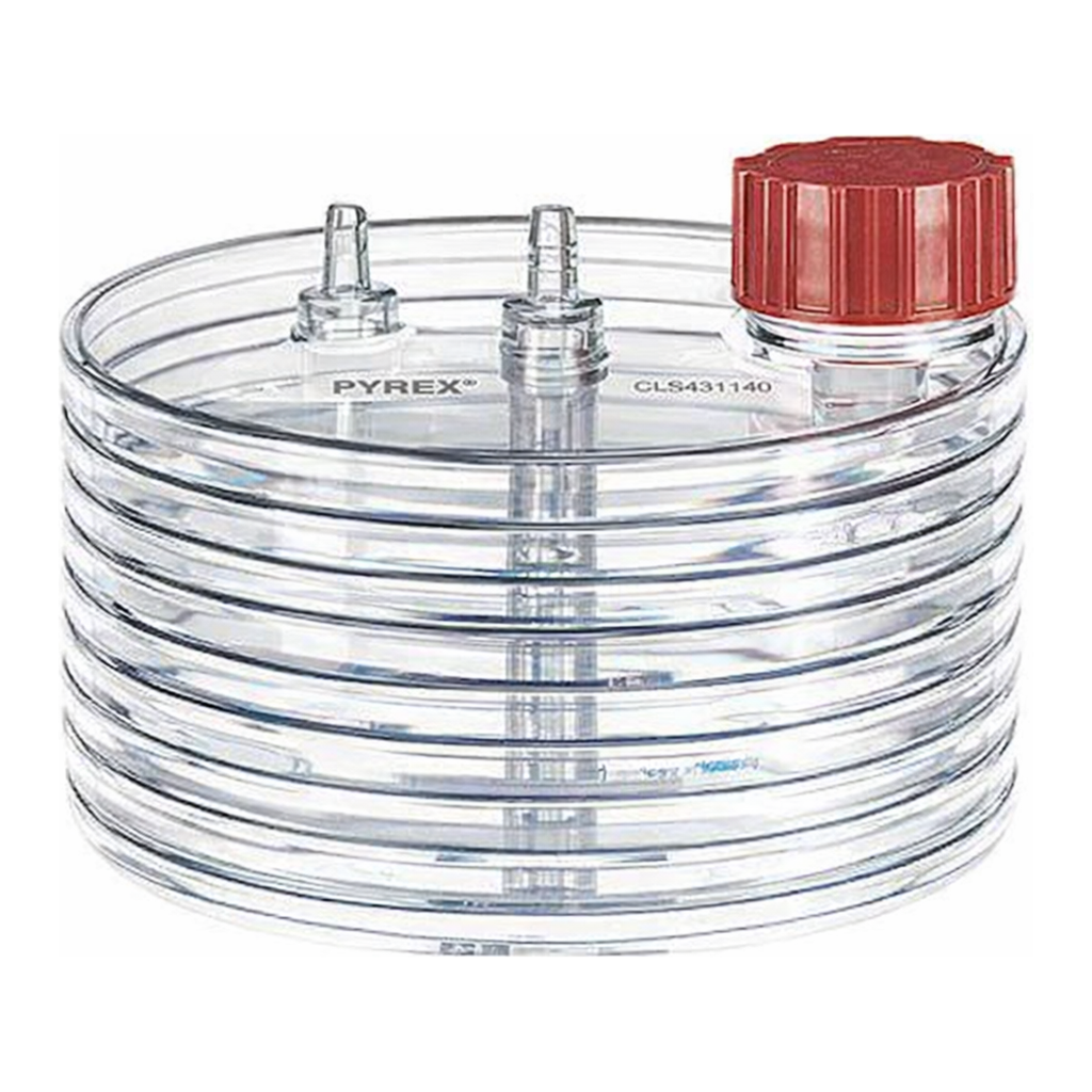 Greiner Bio One CELLDISC, 8 LAYERS, 2.000 CM², PS, CLEAR,TC, STANDARD SCREW CAP RED, STERILE, SINGLE PACKED