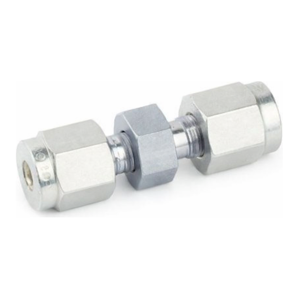 Restek Siltek Fittings, 1/8in Union Swagelok# SS-200-6