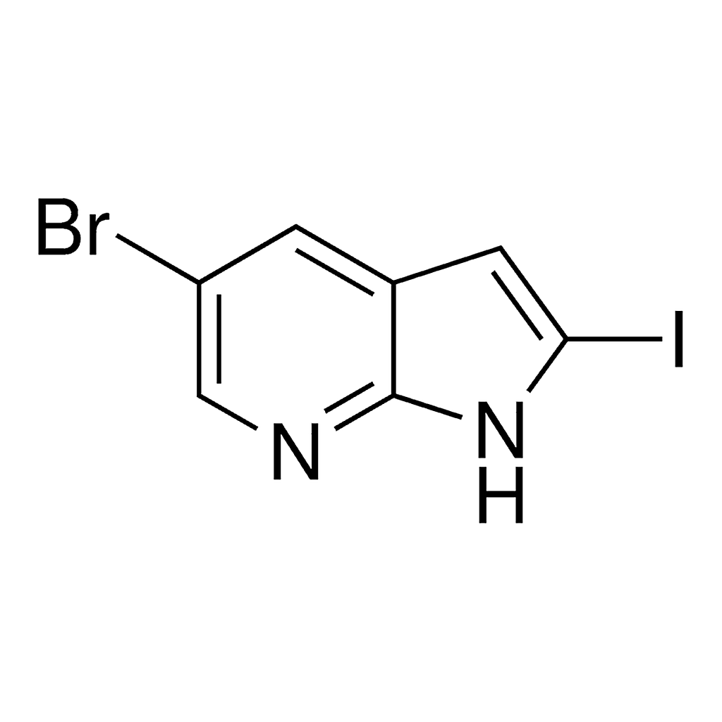 Merck 5-Bromo-2-iodo-1H-pyrrolo[2,3-b]pyridine