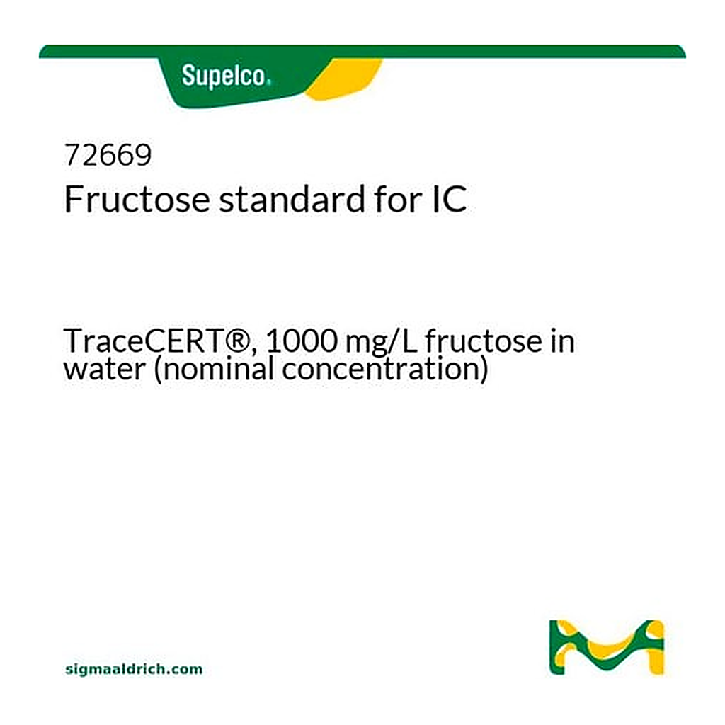 Merck Fructose standard for IC