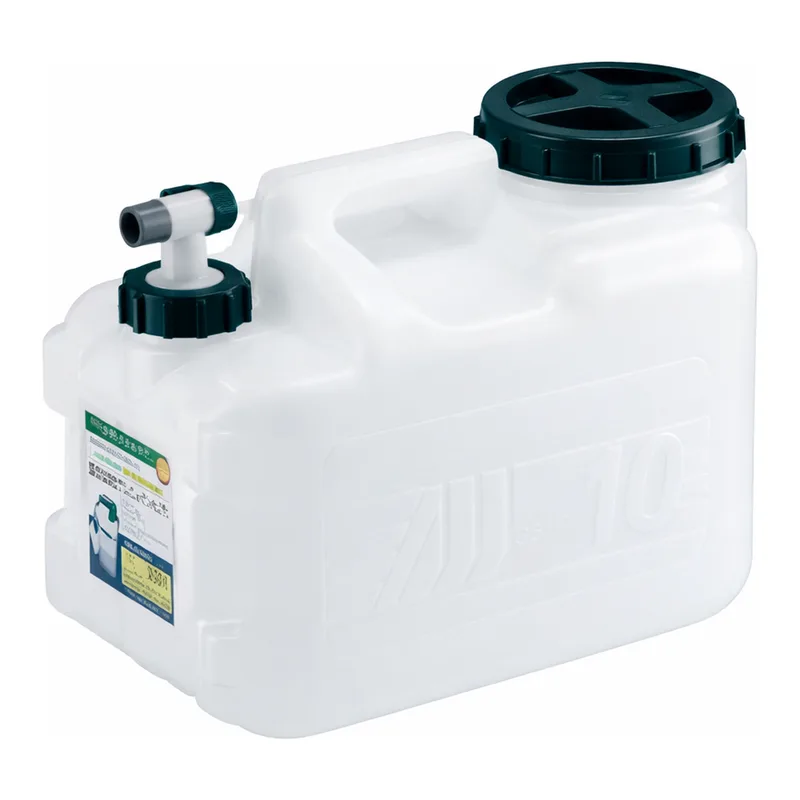Daihan Science 10 & 20Lit PE Functional Water Aspiration Bottle, Square, with Stopcock·Handle·S