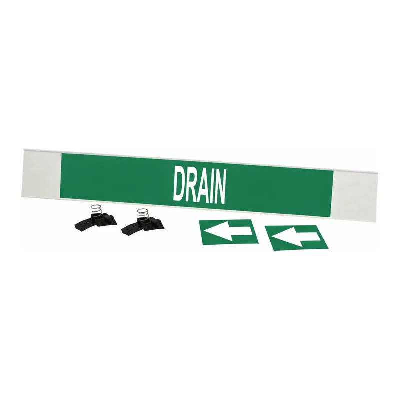 Brady DRAIN High Performance Pipe Marker