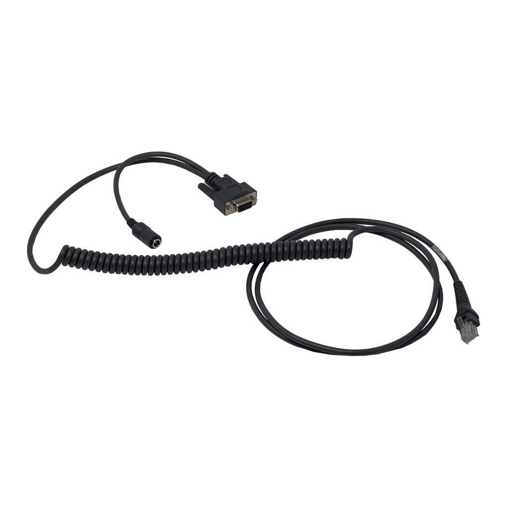 Brady Coiled 8' RS232 Cable for Code Readers