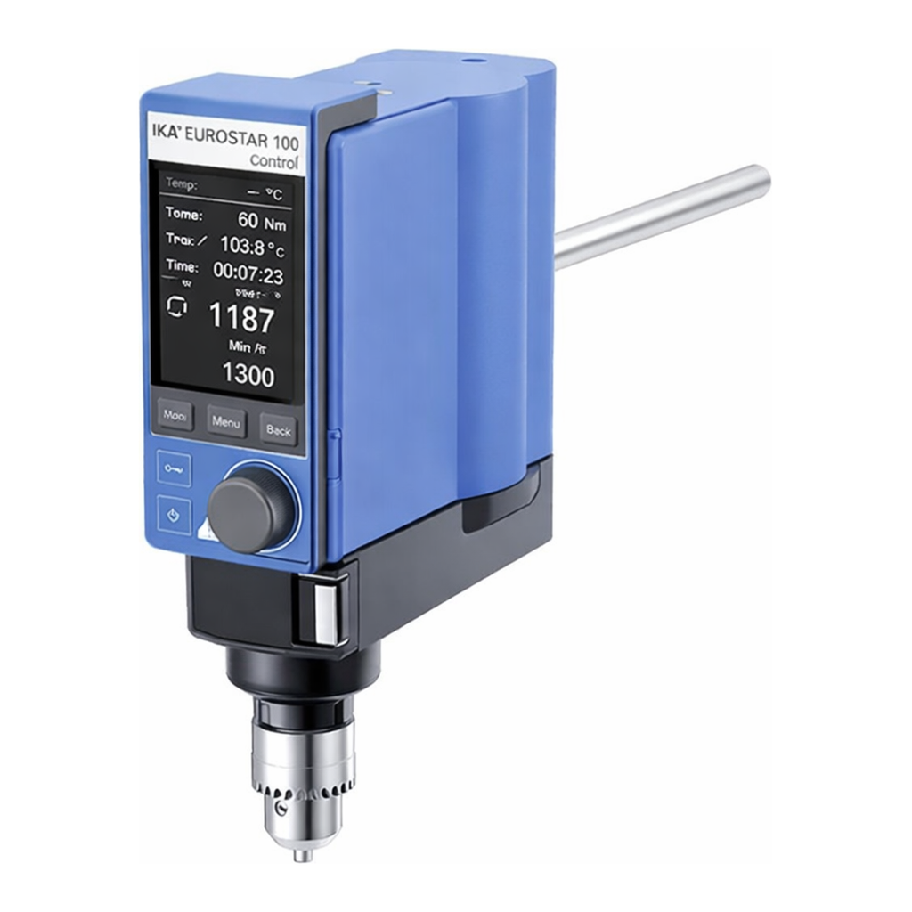 IKA EUROSTAR 100 Digital & Control Electronic Overhead Stirrer 고점도용 오버헤드 스터러, 100 L