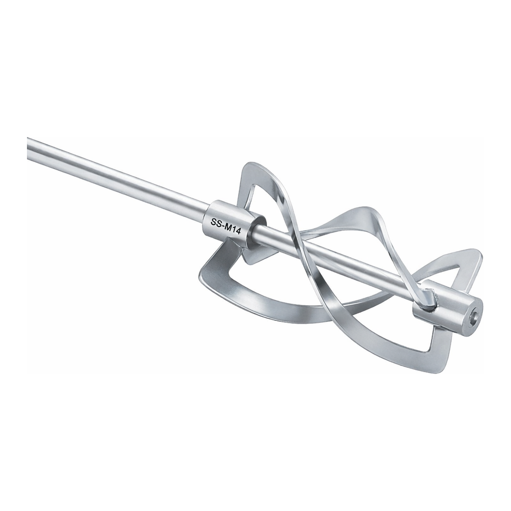 IKA Stirring Element for Overhead Stirrer 오버헤드 스터러용 임펠라, Stainless Steel AISI 316L, Spiral Stirrer