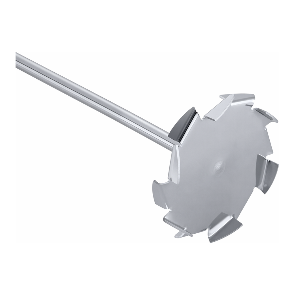 IKA Stirring Element for Overhead Stirrer 오버헤드 스터러용 임펠라, Stainless Steel AISI 316L, Dissolver Stirrer
