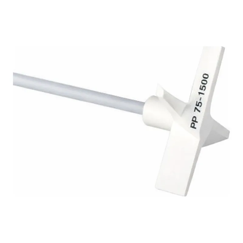 PTFE Propeller Stirrer Shaft with 4 Blades PTFE 테프론 교반봉,프로펠러 Type(4 Blade)