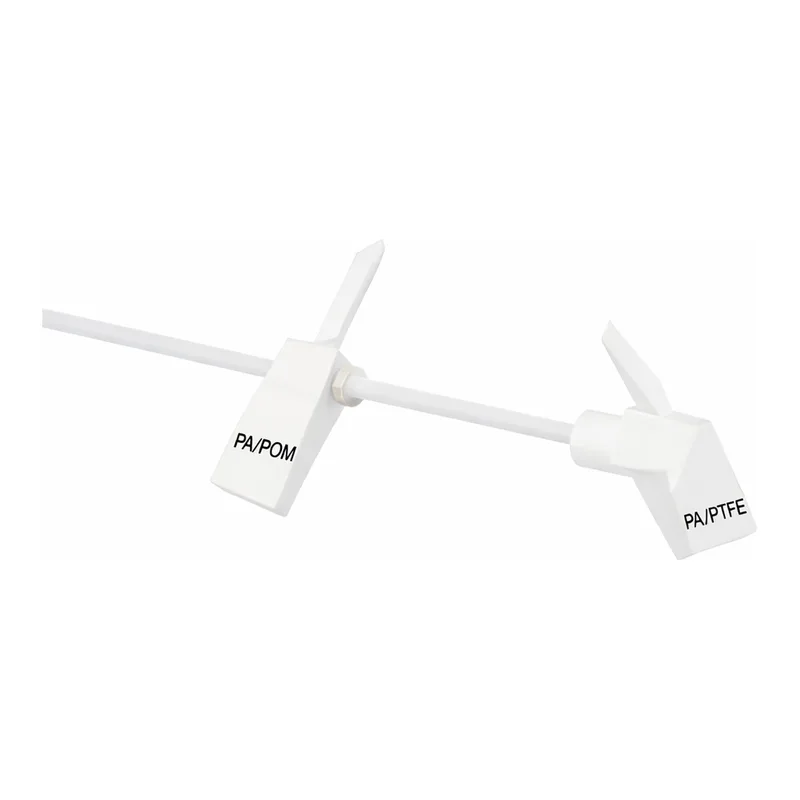 PTFE Stirrer Shaft with Two Paddles PTFE 테프론 교반봉, Two Paddles Type