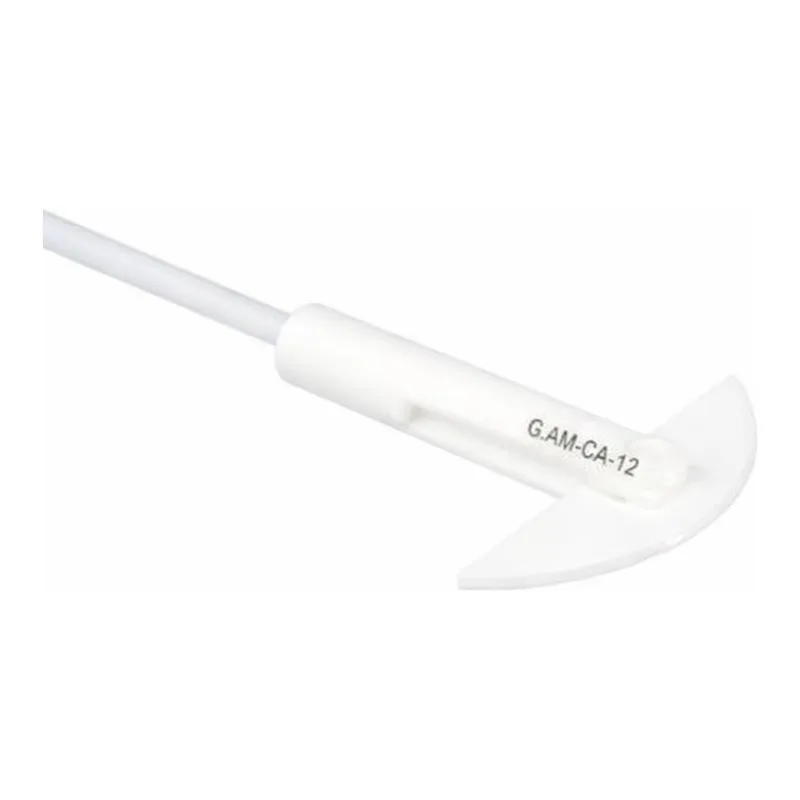 PTFE Stirrer Shaft, Half-Moon Shaped PTFE 테프론 교반봉, 반달형
