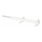 PTFE Double-Moon Shaped Stirrer Shaft PTFE 테프론 교반봉, 더블 반달형