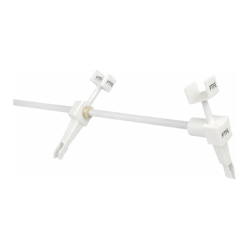 PTFE Double Impulse Stirrer Shaft PTFE 테프론 교반봉, 이중 펌프형