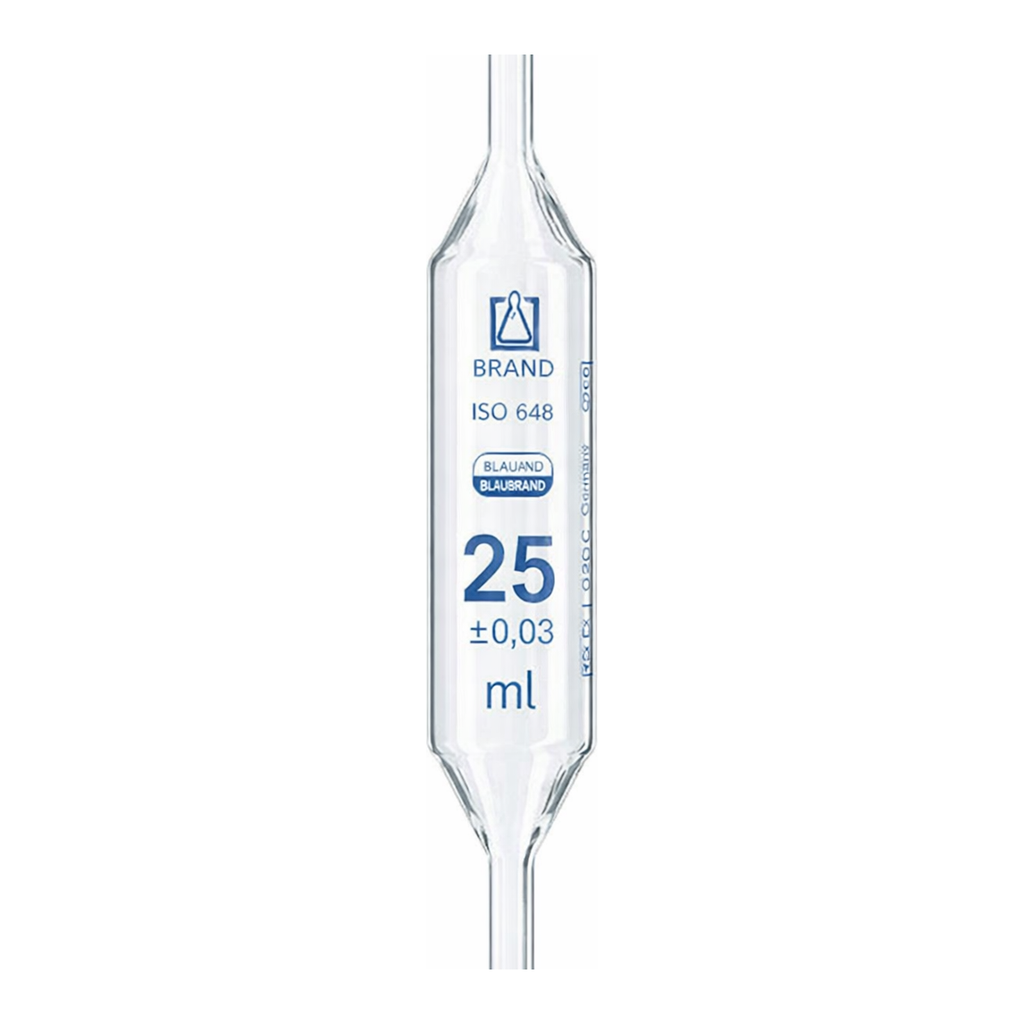 Volumetric Pipet, Bulb Pipet 홀 피펫, Class AS, One Mark