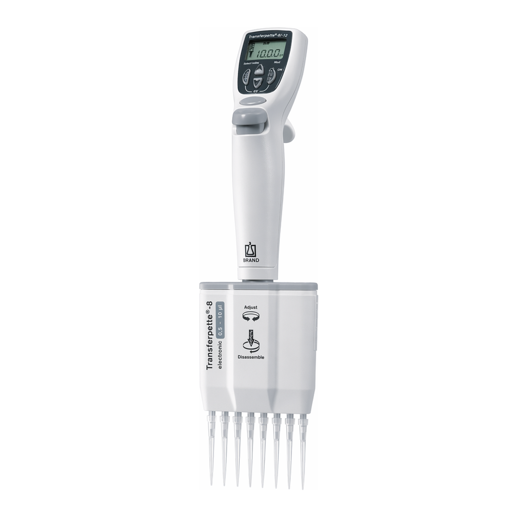 Brand Electronic Multi Channel Pipette 전동식 멀티 채널 마이크로 피펫