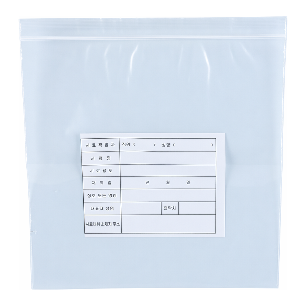 Sterilized Zipper Bag 무균 지퍼 백