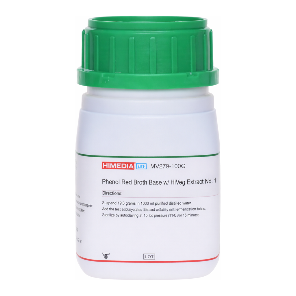Himedia Phenol Red Broth Base w/ HiVeg  Extract No. 1