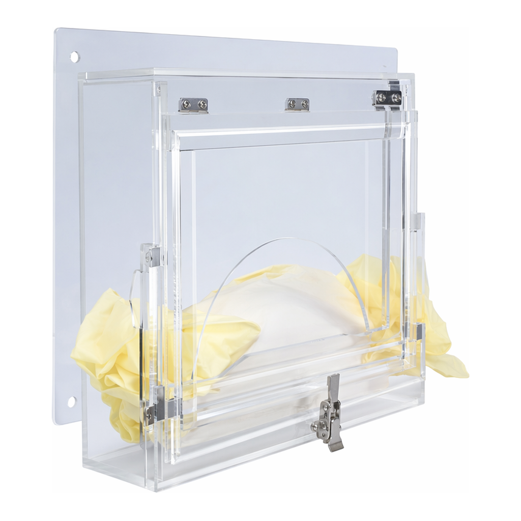 AS ONE Compact Glove Box PMMA, 콤팩트 글러브박스(아크릴제)