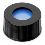 Waters Black Cap and PTFE/Silicone Septum for TruView Vials