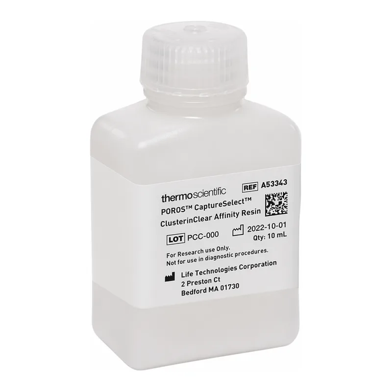 Thermo Fisher Scientific POROS CaptureSelect ClusterinClear Affinity Resin, 10 mL