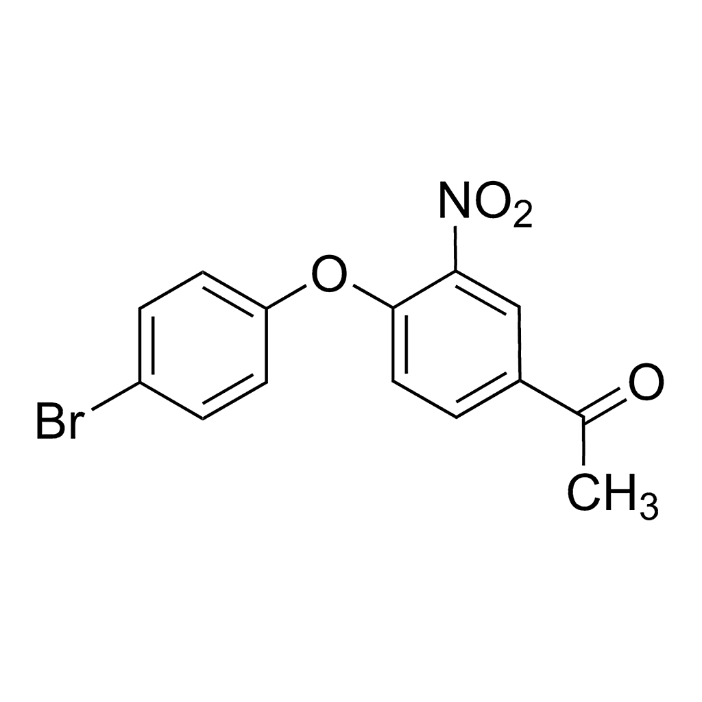 Merck 1-(4-(4-Bromophenoxy)-3-nitrophenyl)ethanone
