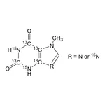 Merck 7-METHYLXANTHINE-2,4,5,6-13C4, 1,3-15N2&