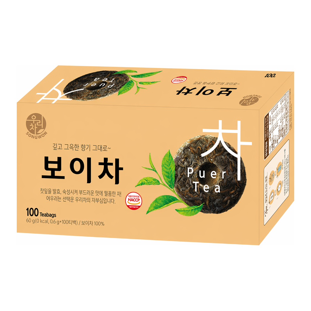 OFFICENEX 송원 우리차 보이차 (0.6g*100T)