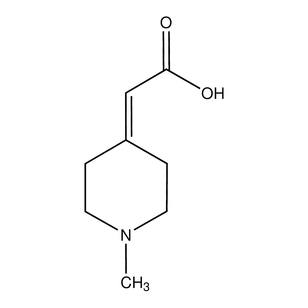 Merck (1-Methylpiperidin-4-ylidene)acetic acid