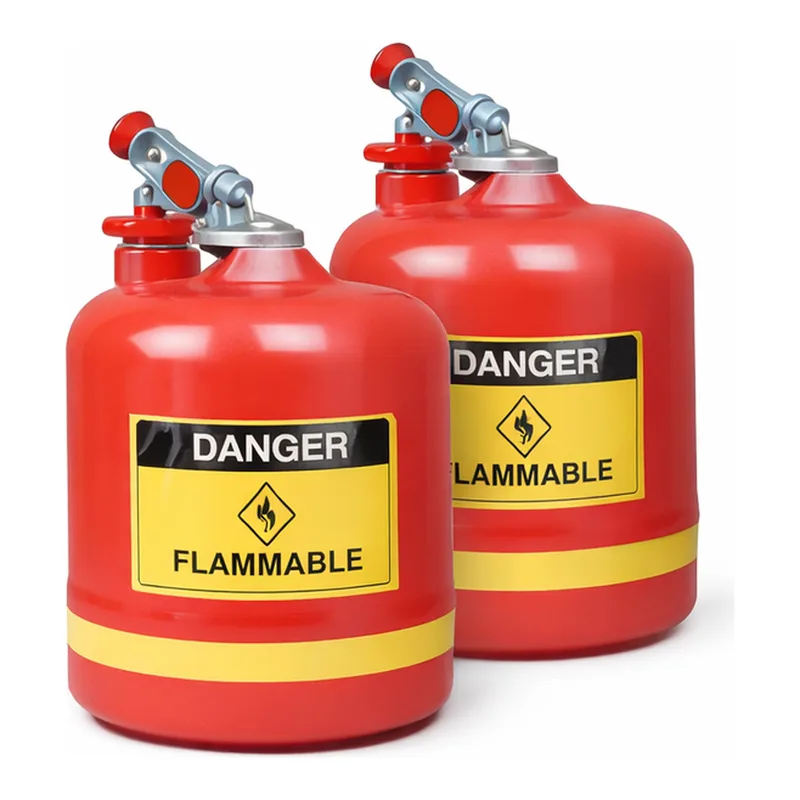 AS ONE Flammble Liquid Safety Can(Non MetalI C), 인화성 용매 보관용기(비금속성)