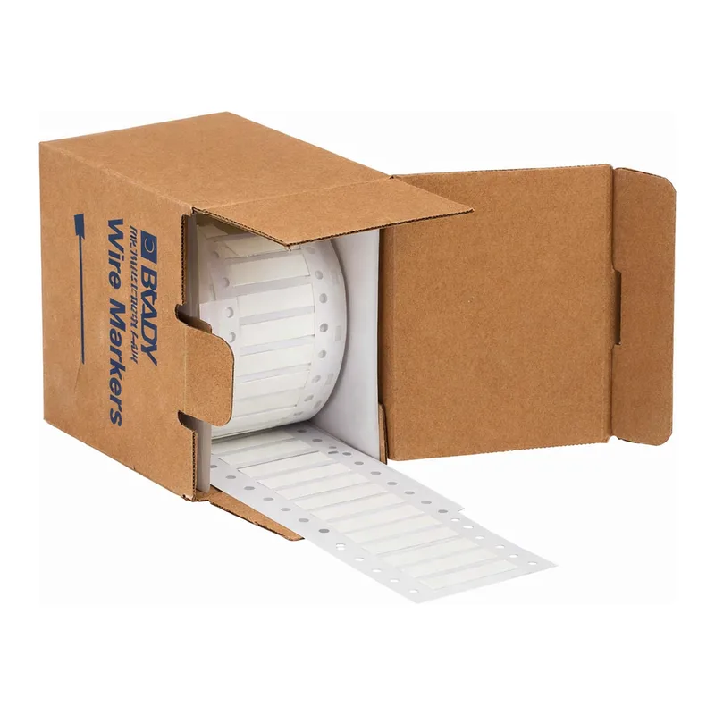 Brady 3" Core PermaSleeve Heatex Polyolefin 12 to 8 Gauge Wire Marking Sleeves
