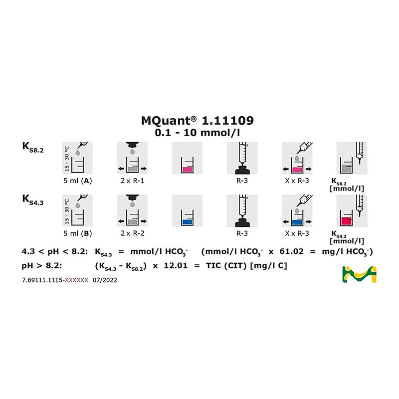 Merck ALKALINITY TEST 200 TESTS